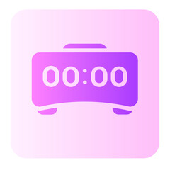 Alarm  gradient icon