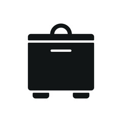 Freezer icon vector design templates simple and modern