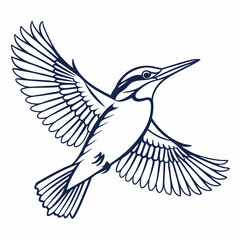 Obraz premium illustration of a bird