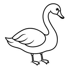 Obraz premium illustration of a goose