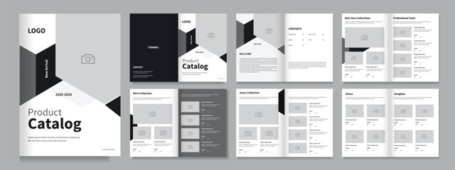 Multipurpose Product Catalogue Template, Company Business Catalog, Company Brochure Design, Wholesale Catalog layout