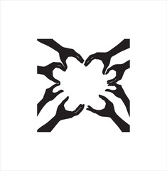 heart with a ribbon Vector 