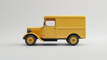 Fototapeta premium delivery truck icon white background vector