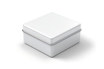 Shipping box icon on white background