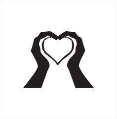 heart with a ribbon Vector 