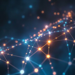 Obraz premium Network Topology | Graph Theory | Connectivity | Data Visualization | Abstract Network | Abstract Background