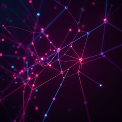 Fototapeta premium Network Topology | Graph Theory | Connectivity | Data Visualization | Abstract Network | Abstract Background