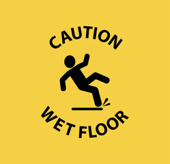wet floor sign