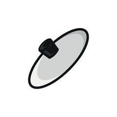 Lid icon with a simple and functional design, perfect for enhancing kitchen, cookware, or household-themed projects