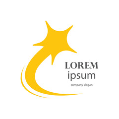 successful victory star logo design