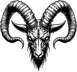devil goat.eps