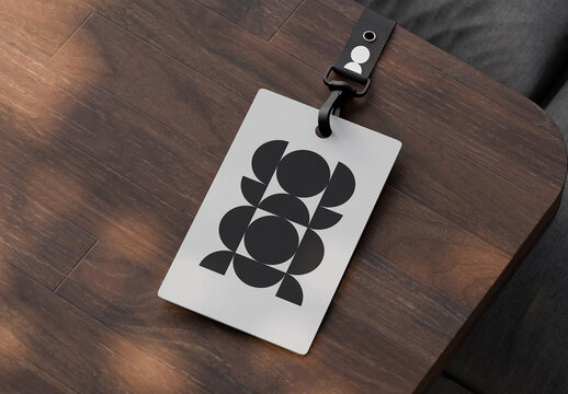 Matte ID Card Mockups