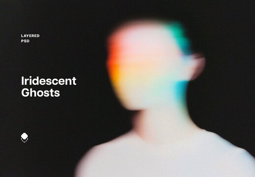 Iridescent Ghost Backgrounds With Generative AI