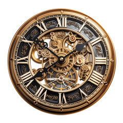 antique clock face PNG