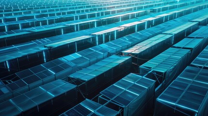 Fototapeta premium The solar farm 