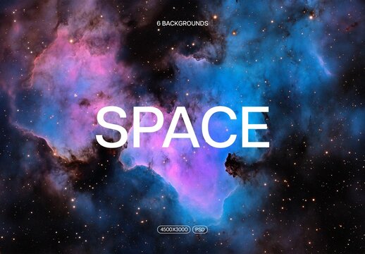Space Backgrounds Pack