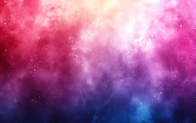 Fototapeta premium Vibrant nebula, cosmic clouds, colorful space.