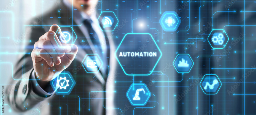 Wall mural automation technology industrial process workflow optimisation