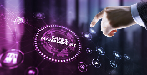 Crisis management concept. Procedure for finding a solution to the crisis