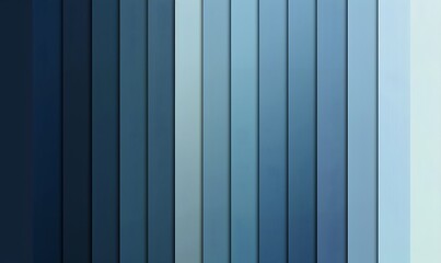 A striking vertical color strip blending pale sky blue into a bold navy blue, creating an elegant gradient effect