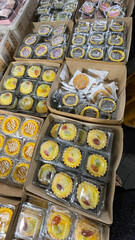 original Indonesian food cakes and fried foods cultural recipes