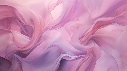 Obraz premium Soft, pastel magenta tones blending seamlessly, creating a soothing and harmonious visual experience. pes intertwining to form a visually striking and sophisticated composition.