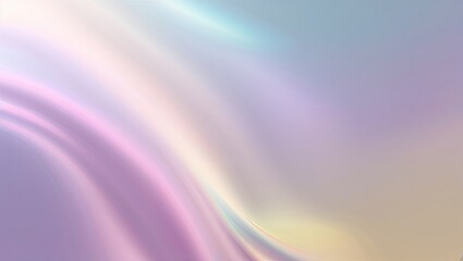 Obraz premium Abstract pastel holographic background for digital design projects