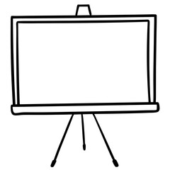 Minimalist Whiteboard Doodles in Vector Style