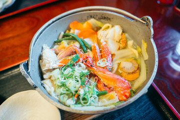 海鮮ほうとう鍋　