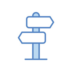 Direction icons set vector stock illustration