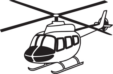 helicopter illustration