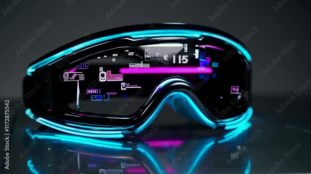 Leinwandbilder innovative smart glasses showcase futuristic display technology and design elements for enhanced use