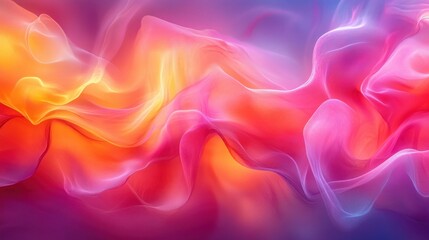 Fototapeta premium Colorful Abstract Background with Soft Flowing Patterns in Warm Tones