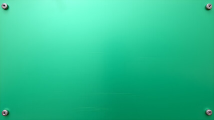 Obraz premium Green Metal background or texture of brushed steel plate with reflections Iron plate and shiny. Generative AI