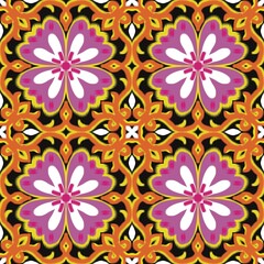 Ikat embroidery ethnic seamless oriental pattern traditional. Aztec geometric art ornament print. Design for carpet, cover, wallpaper, wrapping, fabric, clothing