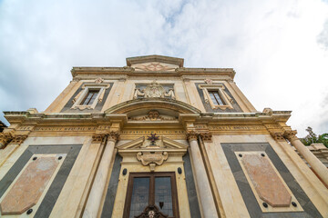 Magnificent Architectural Detail of a Historic Building in Pisa, Italy