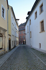 Stare miasto w Żytawie, Saksonia, Niemcy/The old town in Zittau, Saxony (Sachsen), Germany