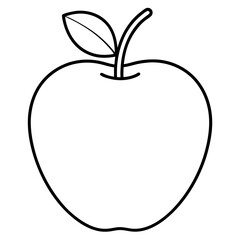 Apple art vector