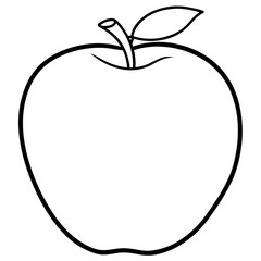 Apple art vector