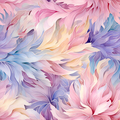 Pastel floral abstract with soft petals.