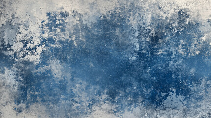 Icy Abstract Texture with Blue and White Patterns