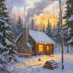 house in the forest