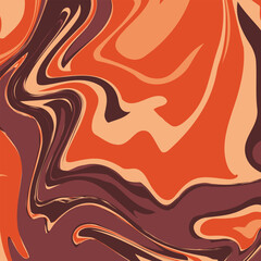 Fluid art. Modern artwork background. Mixture of acrylic paints. Abstract liquid painting marble texture, colorful gradient waves. Vector design for banner, flyer, business card, cover, invitation.