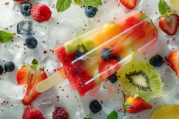 fruit-flavored popsicle
