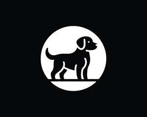 Dog Logo Design Icon Symbol Vector Template