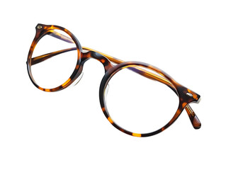Vintage Eyeglasses on display: A classic pair of eyeglasses with a unique frame, showcasing timeless style and design