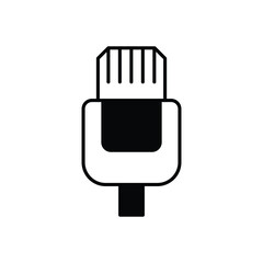 Ethernet Cable icon. Computer hardware icon design. vector graphic