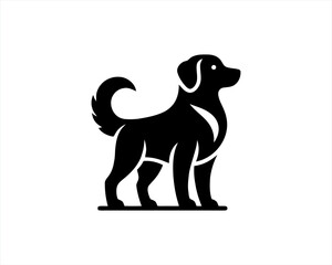 dog silhouette vector