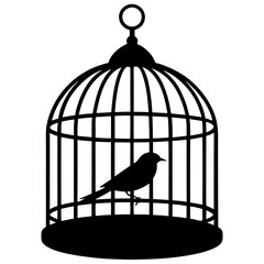 bird in cage