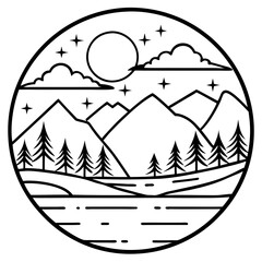 Vector Scape Art vector